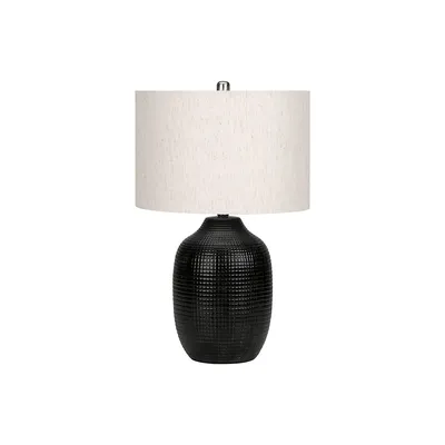 Lighting, 26"h, Table Lamp, Linen Shade, Contemporary