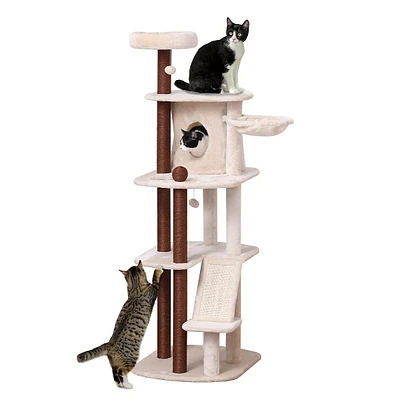 Cat Tree Tower Climbing Kitten Activity Center Furniture