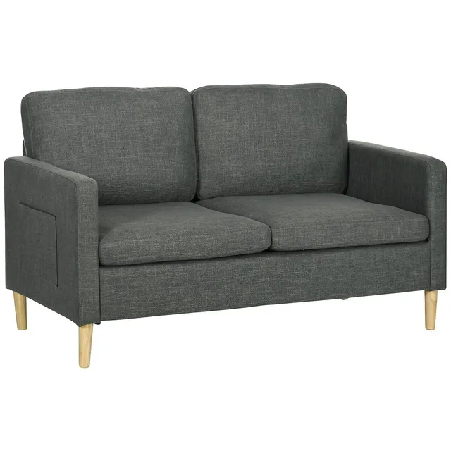 Homcom 56 Loveseat Sofa 2 Seater Couch