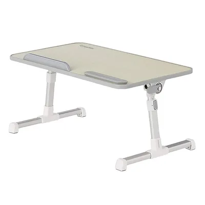 17" Adjustable Laptop Stand Portable Laptop Bed Table With Foldable Legs