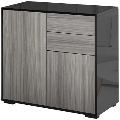 High Gloss Cabinet With Adjustable Shelf