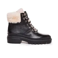 Dash Leather Shearling Bootie