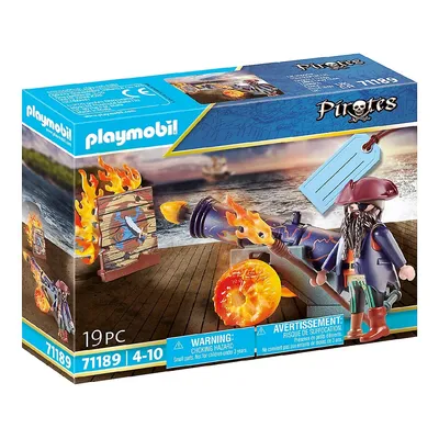 Piates: Pirate With Cannon Gift Set