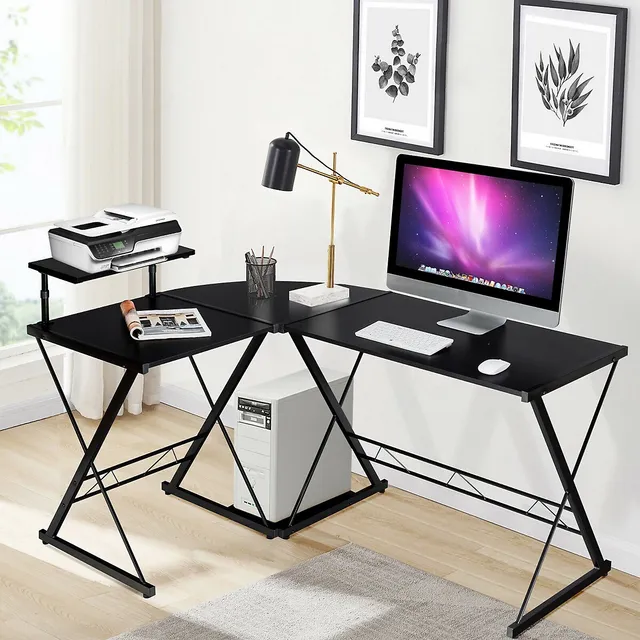 MICK reversible l-shaped desk