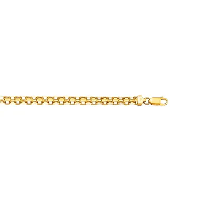 10k Gold Bismark Chain Bracelet
