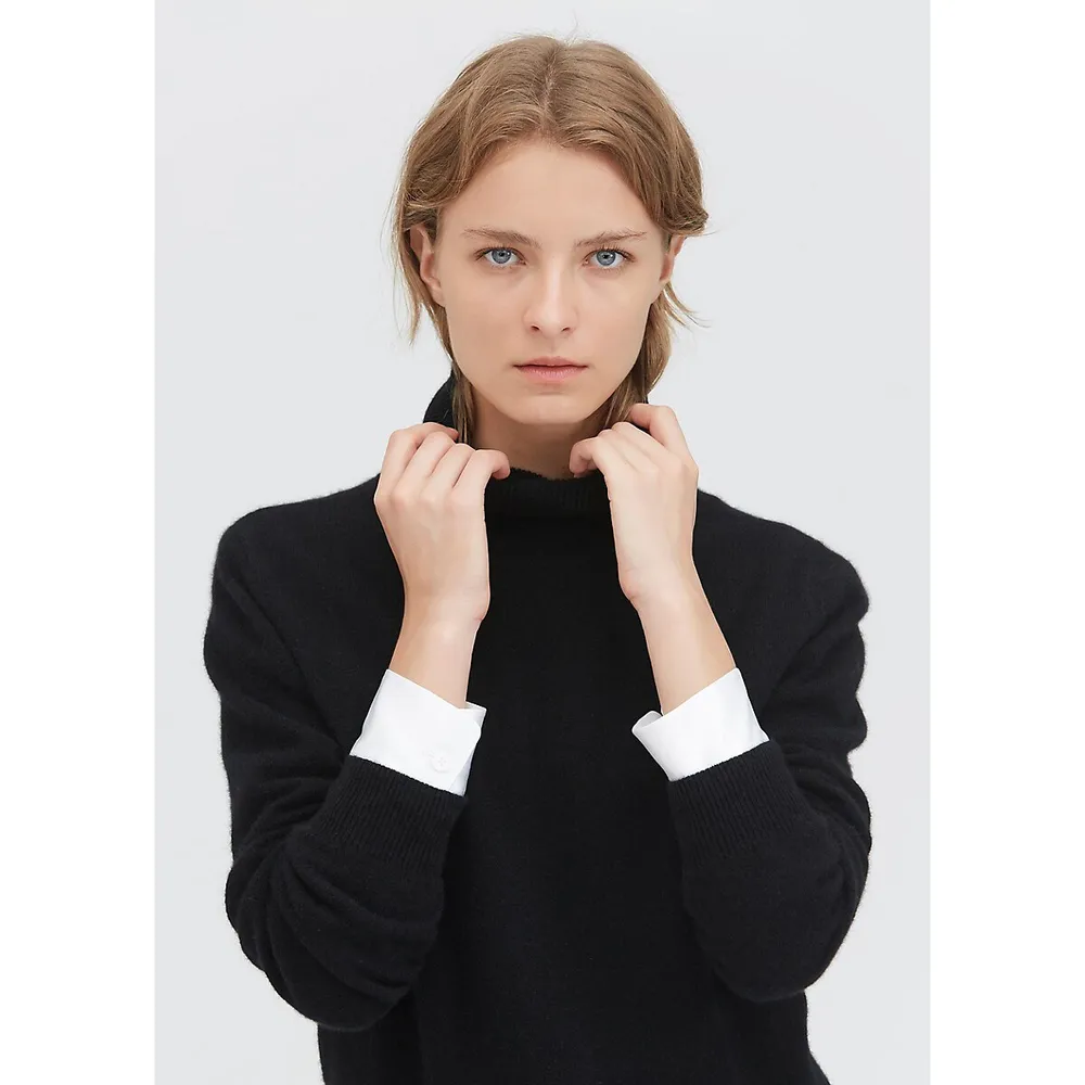 Warm 100% Cashmere Sweater For Women