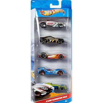 5-car Pack Assorted