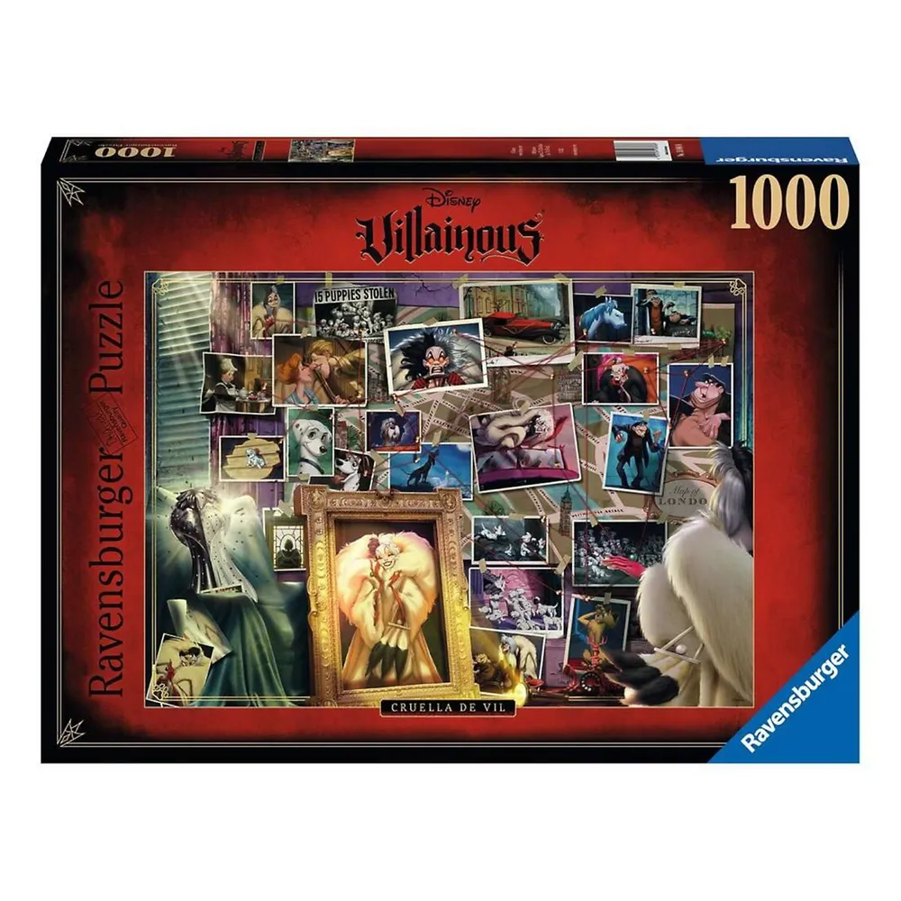 Ravensburger Villainous: Dr. Facilier Puzzle 1000pcs - Puzzles Canada