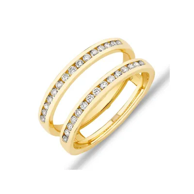 Evermore Enhancer Ring With 0.40 Carat Tw Diamonds In 14kt Yellow Gold