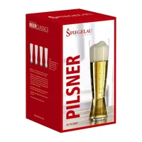 Beer Classics Pilsner Glasses Set of 4