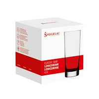Ensemble de longs verres de bar classique, 4 pièces