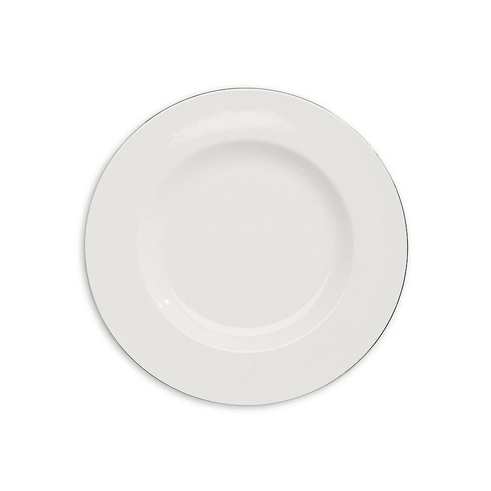 Assiette plate platine Anmut