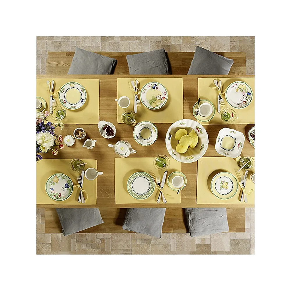 French Garden Fleurence 12-Piece Dinnerware Set