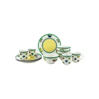 French Garden Fleurence 12-Piece Dinnerware Set