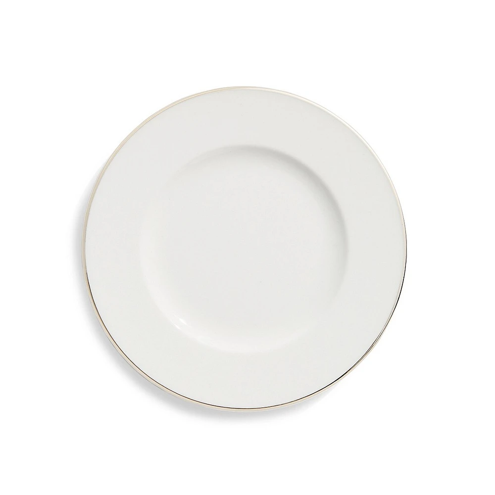 Anmut Platinum Bone Porcelain Bread and Butter Plate