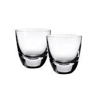 Verre À whisky de 12 oz american bar de 3 ¾ po, jeu de 2