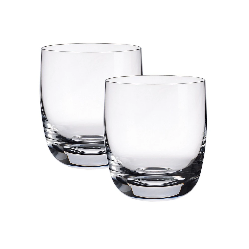 Ensemble de deux verres à scotch mélangé de bar américan no 2