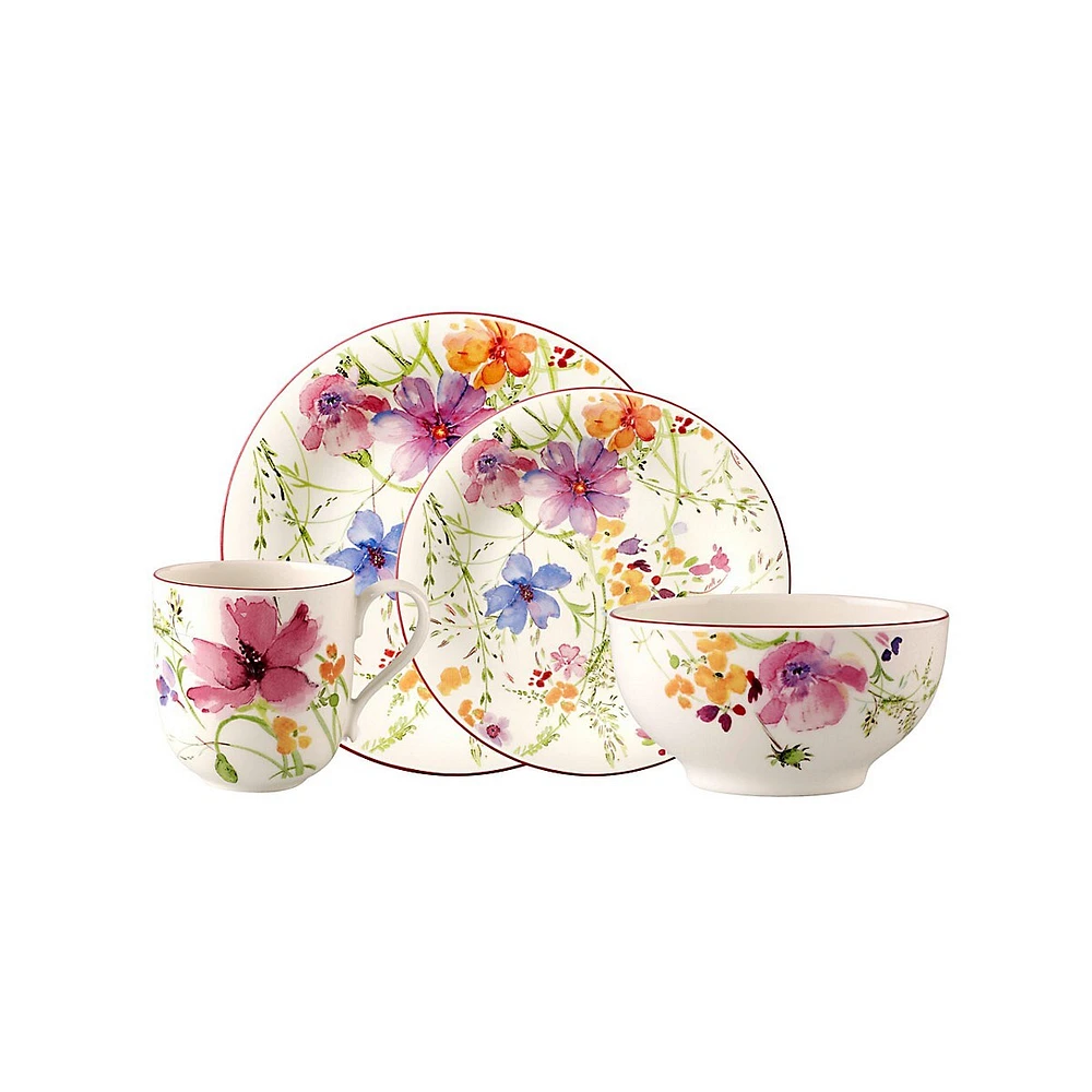 Mariefleur 4-Piece Place Setting