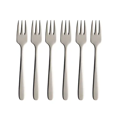 Set of Six Pastry Forks