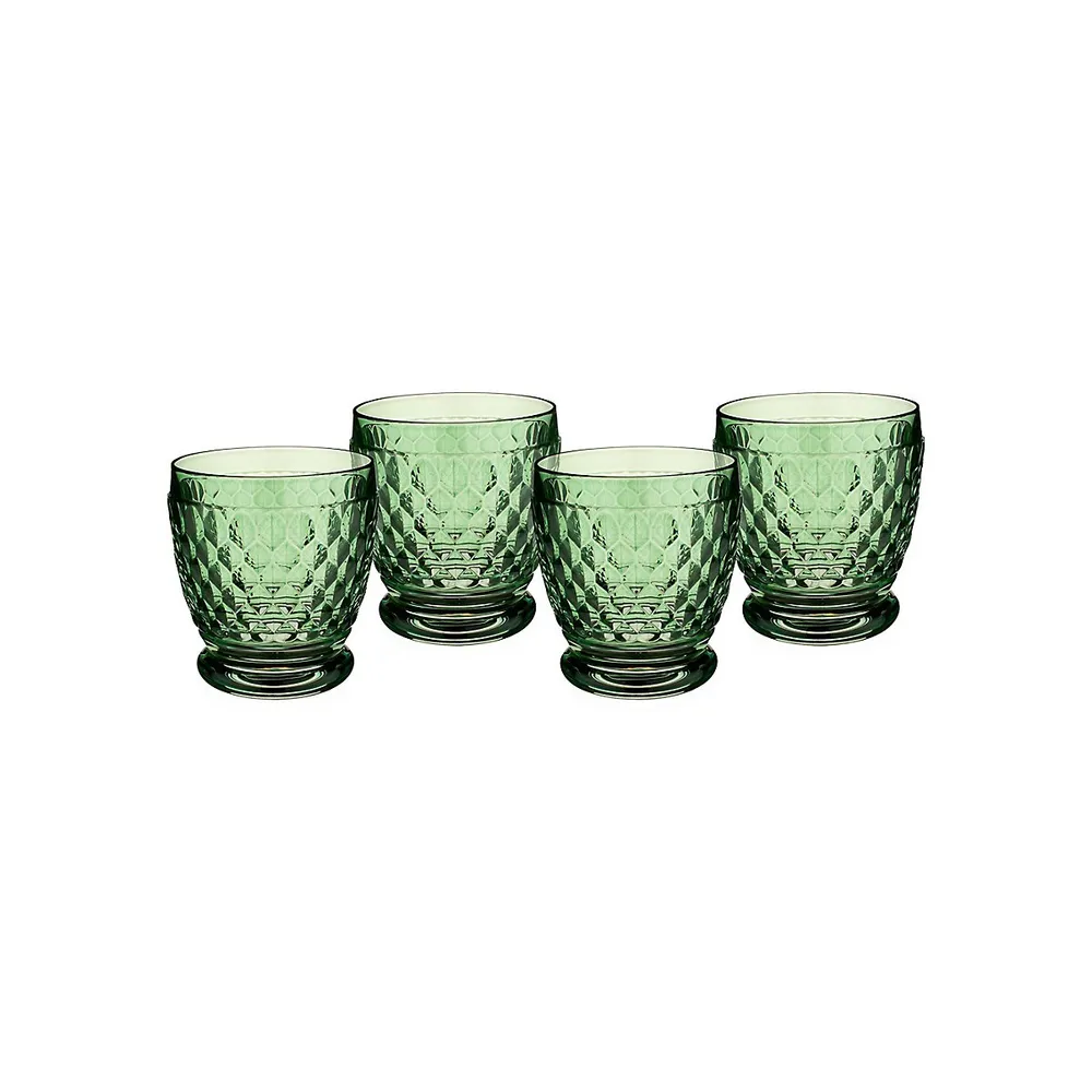 Boston Coloured Shot Glass 4-Piece Set