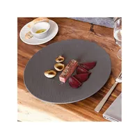 Manufacture Rock Porcelain Round Buffet Plate