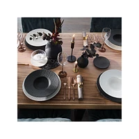 Manufacture Rock Blanc Pasta Plate