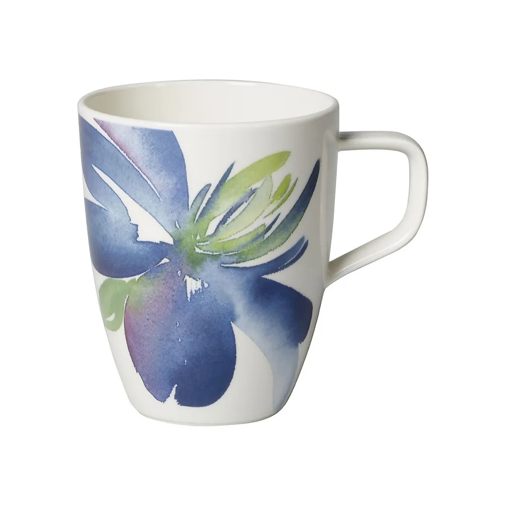 Artesano Flower Art Porcelain Mug