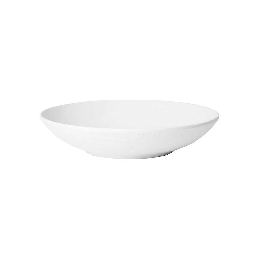 Manufacture Rock Blanc Porcelain Pasta Bowl