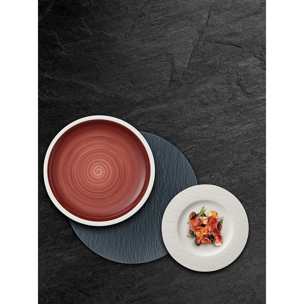 Manufacture Rock Blanc Salad Plate