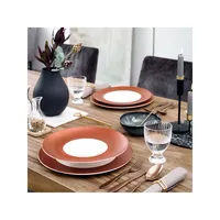 Assiette plate en porcelaine Manufacture Glow