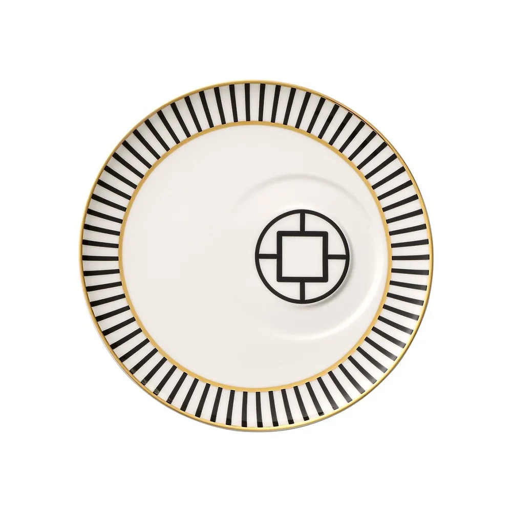 Metro Chic Porcelain 5-Piece Place Setting