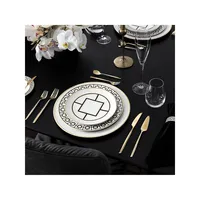 Metro Chic Porcelain 5-Piece Place Setting