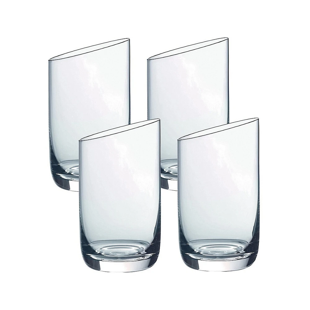 New Moon Set-Of-4 Tumbler & Juice Glass