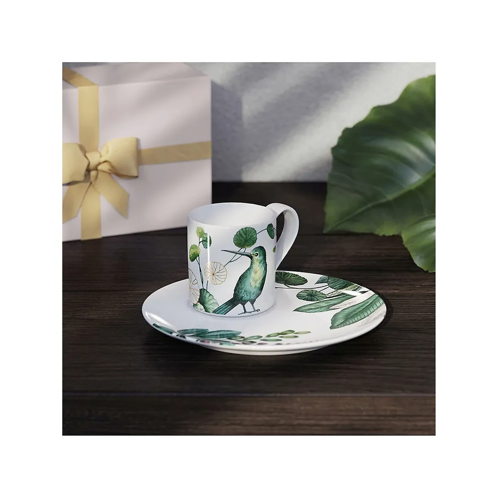 Avarua Bone Porcelain Espresso Saucer