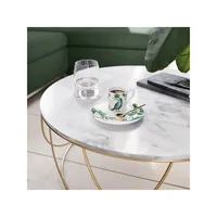 Avarua Bone Porcelain Espresso Saucer