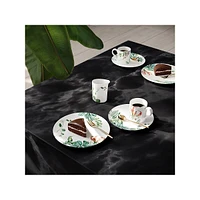 Assiette à salade en porcelaine tendre Avarua