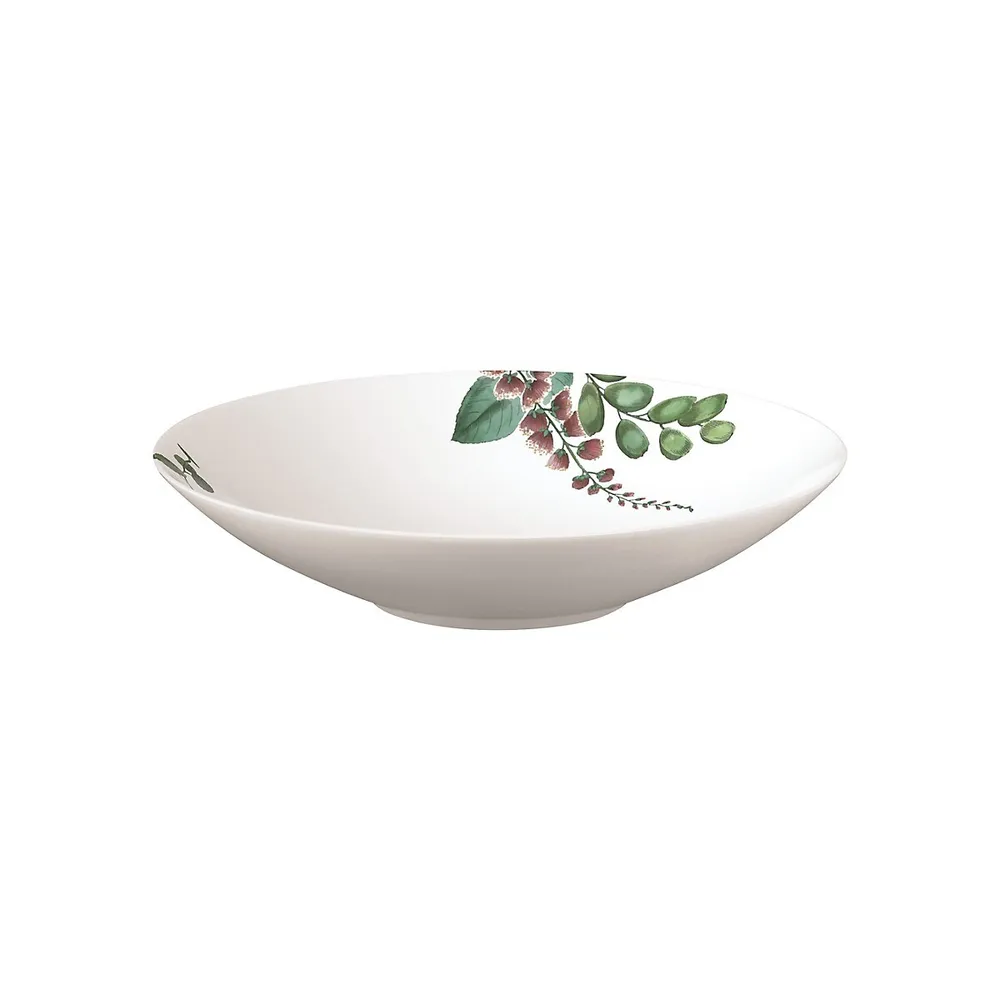 Avarua Bone Porcelain Rim Soup Bowl