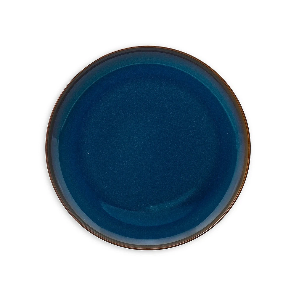 Assiette plate Crafted Denim, 25 cm