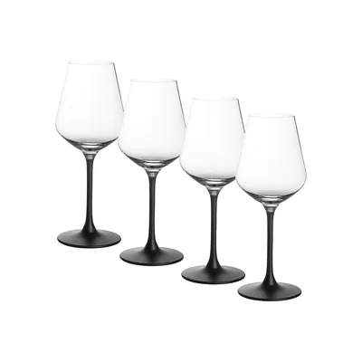 4-Piece Manufacture Rock Wine Goblet Set