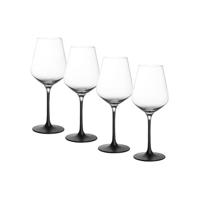 Ensemble de 4 verres à vin blanc Manufacture Rock