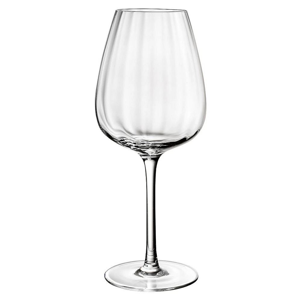 Rose Garden 4-Piece Wine Goblet Set