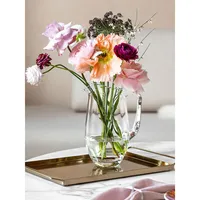 Rose Garden Glass Pitcher