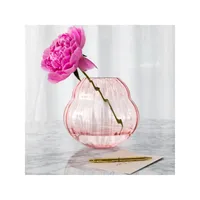 Rose Garden Home Crystal Glass Vase-Hurricane Lamp
