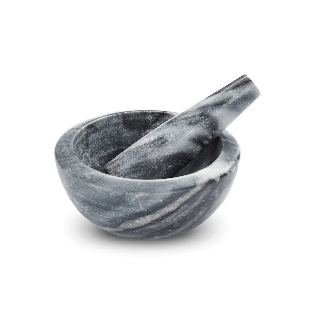 Marble Mortar and Pestle