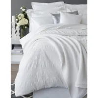 Romantique Honeycomb Cotton Euro Pillow Sham