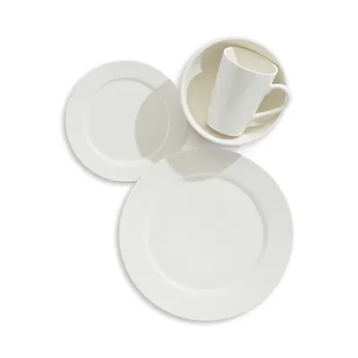 16-Piece A la Carte Porcelain Dinnerware Set