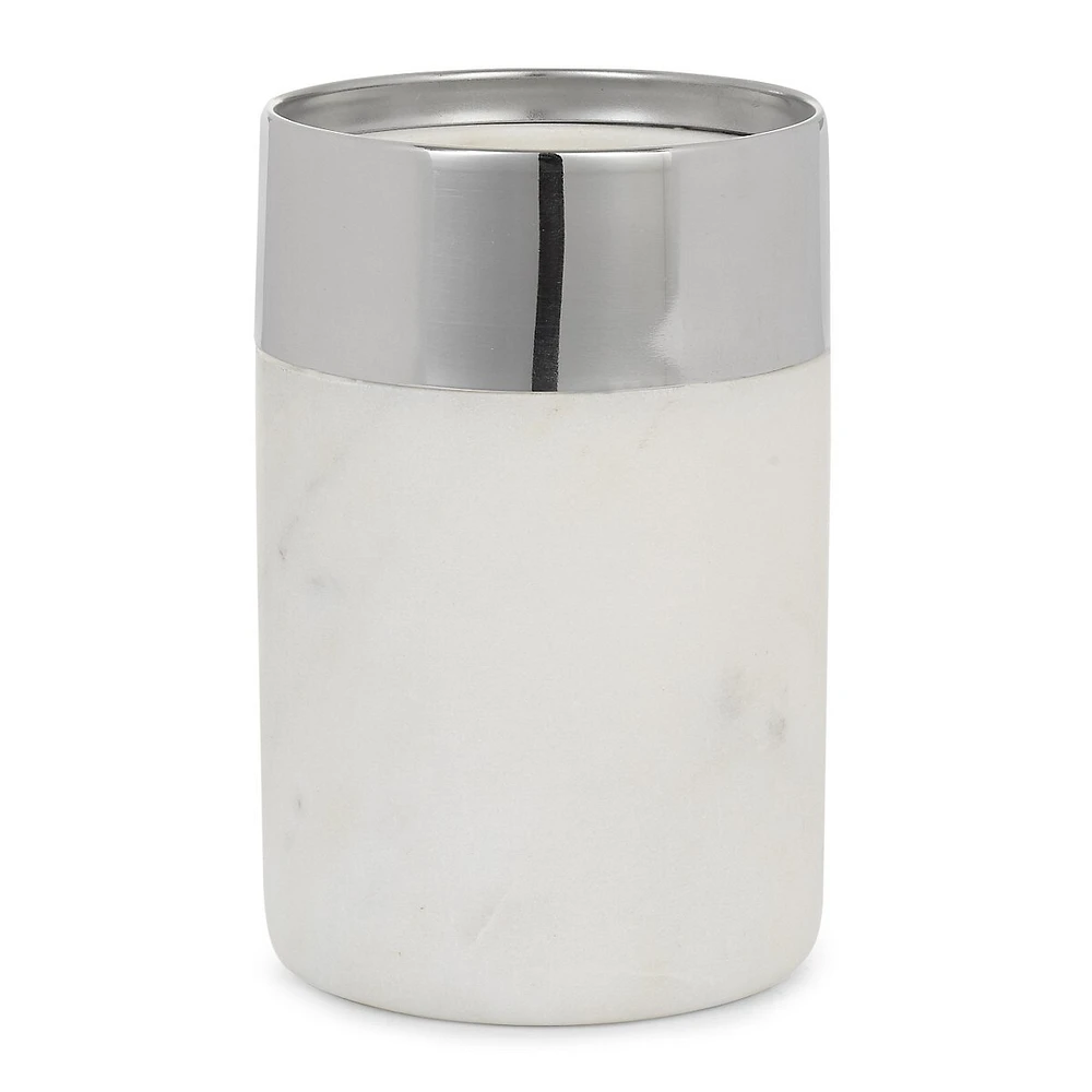 Bianco Marble Tumbler