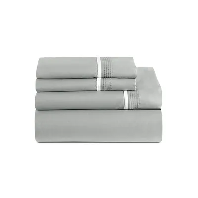 Estate 800 Thread Count Long Staple Cotton 4-Piece Sheet Set