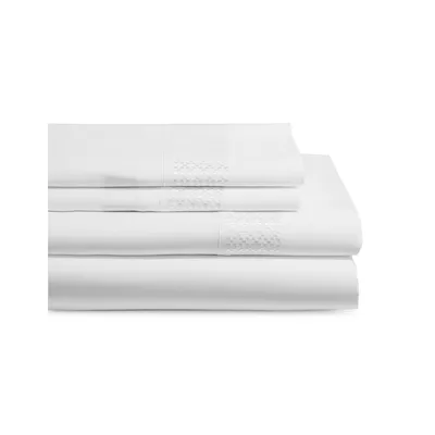 Rhodes 400 Thread-Count Cotton Sheet Set