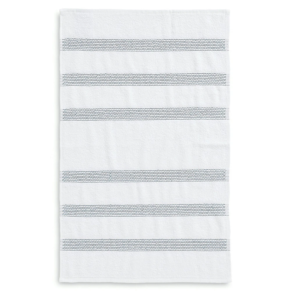 2-Piece Zig Zag Cotton-Blend Tea Towels Set